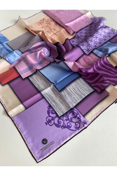 Vissona Eșarfă de mătase Twill