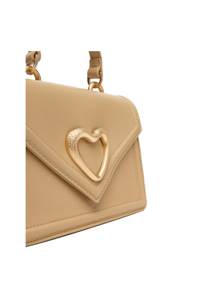 Eva Minge geantă de mână bej pentru femei