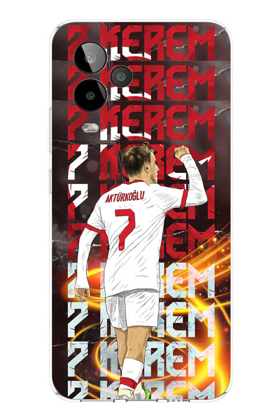 TechTree حافظة سيليكون متوافقة مع GM 24 PRO من Kerem Akturkoglu Sevinç مطبوع