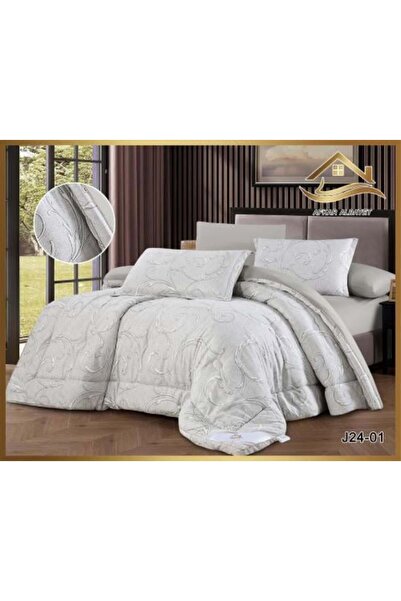 Afkar Albayet Patterned Summer Bedspread Single-and-a-Half 4-Piece High Quality
