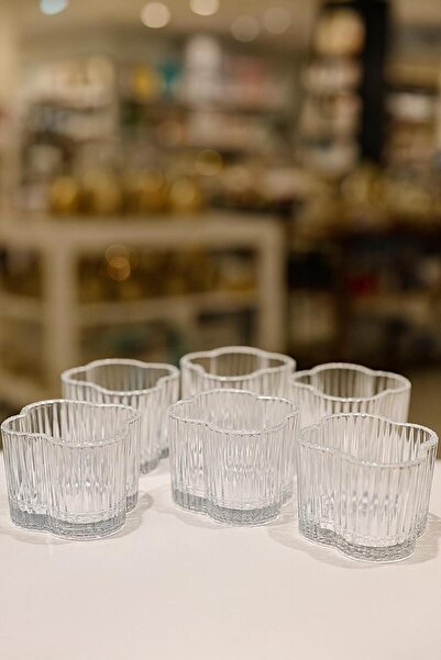 Maloria Yonca Çizgili Kase Seti | 6'lı