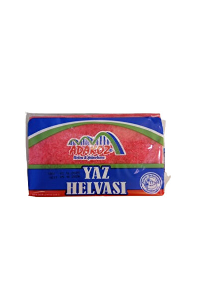 ADAKOZ YAZ HELVASI 450GR (KIRMIZI)