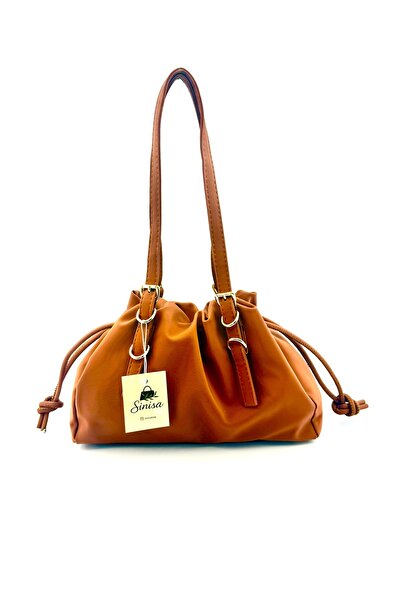 SİNİSA BAG Women's Adjustable Drawstring Shoulder and Hand Bag
