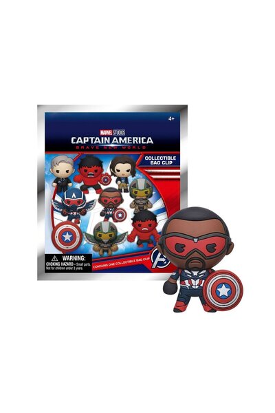 BYCEGU مجسم كابتن أمريكا مونو 68900 مع مشبك، عرض من 24 قطعة