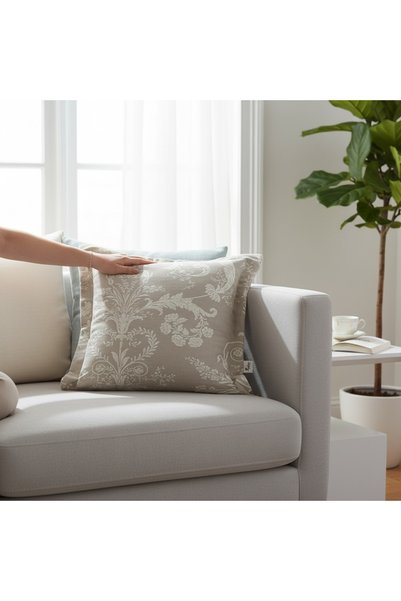 ozdesendesign Decorative Throw Pillow Cover / Linen Throw Pillow Cover