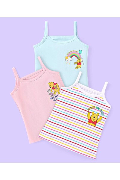 Babyhug Disney Slips with Winnie The Pooh Graphics (Pack of 3) - Light Blue a...