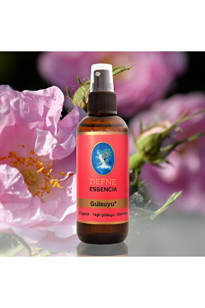 NU-KA DEFNE ESSENCIA Gül Suyu Hidrolatı - Organik 100ml (Sprey)