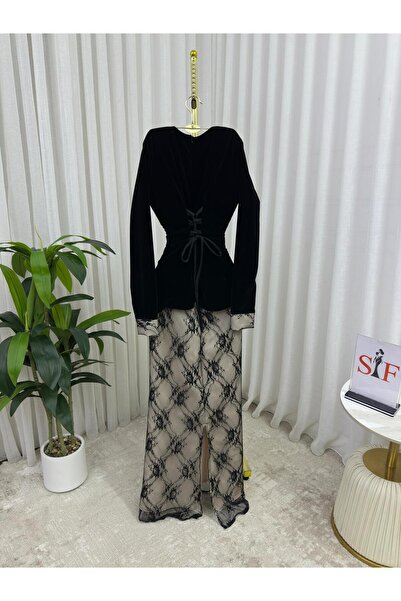 ALSAMAH فستان سهره دانتيل