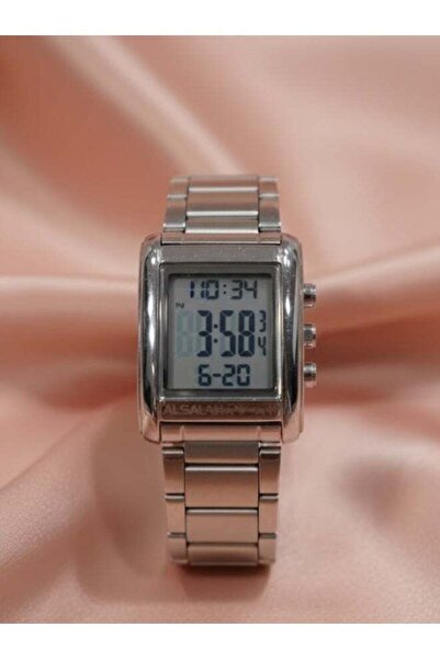 al salah Islamic Smart Watch with Prayer Time Alerts, Azan Reminder, Dual Time, Qibla Direction & Lo