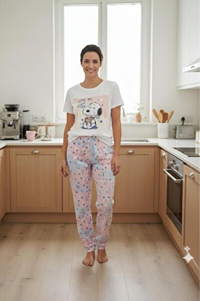 PEMBİŞ HOMEWEAR Γυναικείο Σετ Πιτζάμες Μακρυμάνικο-sezm-53