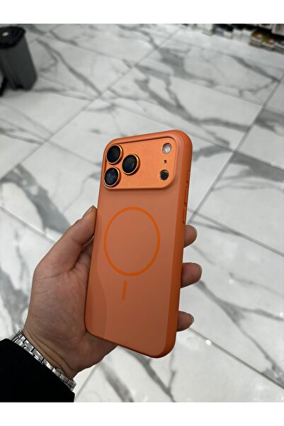 Bilişim Akademi حافظة مغناطيسية مخملية متوافقة مع هاتف iPhone 17 Pro Max ذات ...