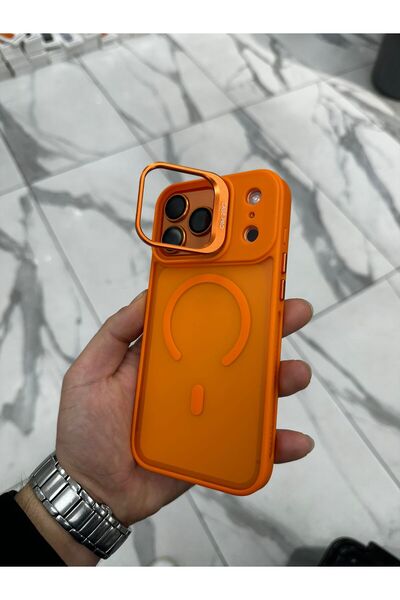 Bilişim Akademi iPhone 17 Pro Compatible Case with Stand, Lens Protection, Ma...