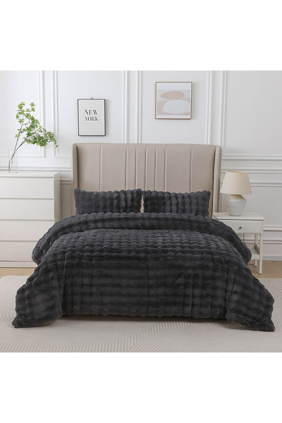 LALHOME لوريا وبري مزدوج غطاء سرير