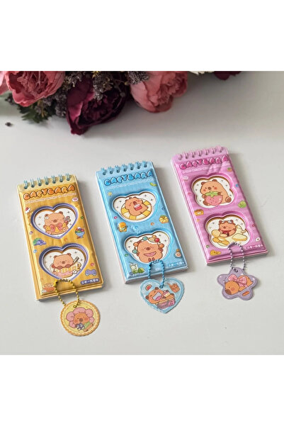 ÖZ KIRTASİYE Capybara Sticker'lı Not Defteri (1adet)