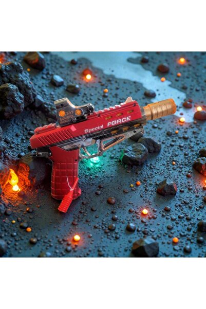 Issa Electric smoke gun for children with sound, light, music, machine gun, plastic toy