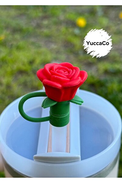 YuccaCo Accessorize Your Life Rose Thermos Compatible Floral Accessory/Rose S...