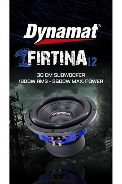 Dynamat Fırtına 30 cm Bass