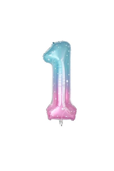 ÇITIPITISTORE Rainbow Foil Number 40 Inches 100 cm