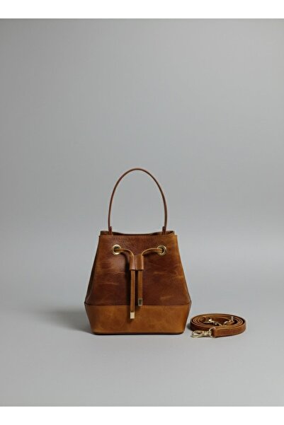 GENCER LEATHER LEATHER SHOULDER BAG