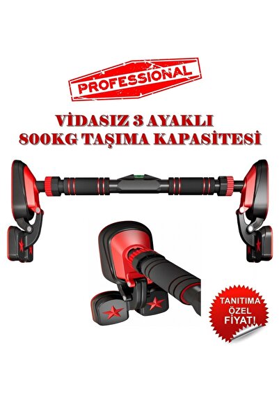 Raiden 3POD 3 Ayaklı 92-120CM Koridor Kapı Barfiksi Barfix Aleti Çubuğu Çekme...