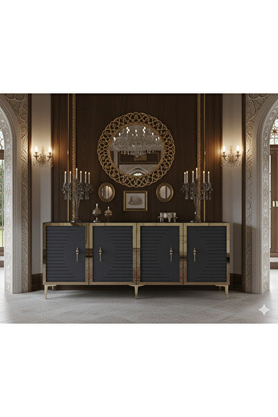 YUMEDİ DESİGN KA1801AG - KEREM KONSOL, TV SEHPASI, ÇOK AMAÇLI DOLAP ve KAHVE ...