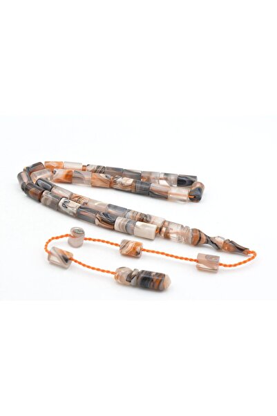 Murty99 Halil Usta Signature Cut Model Wrist Length Orange Gray Crimped Amber...