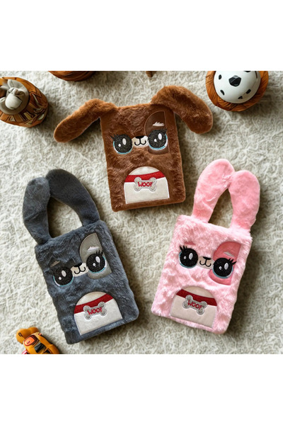 ÖZ KIRTASİYE Peluş Kulakçıklı Defter Çizgili A5 (1adet)