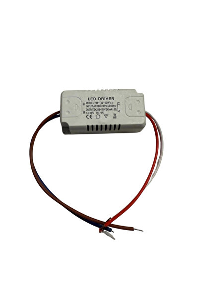 POWERR LED AYDINLATMA 60 Watt (40-60)x1W Sabit Akım Tek Renk Led Avize Driver...