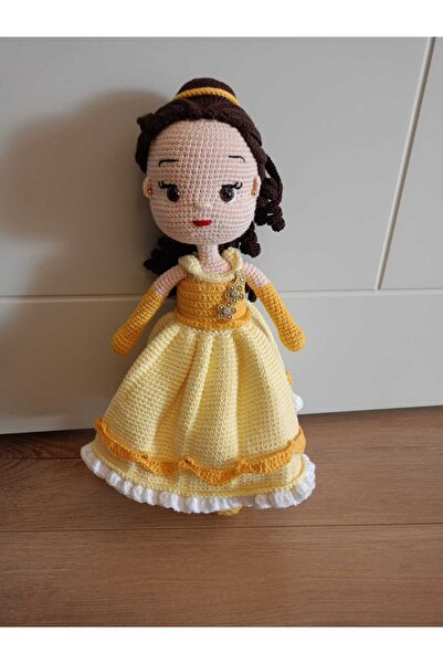 evim oyuncak dünyası Prenses Bebek Organik Amigurumi