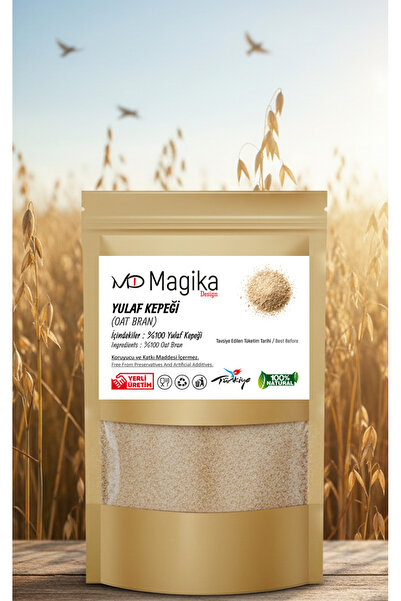 Magika Design Yulaf Kepeği 500 GR - Taze Hasat - Yerli Üretim - %100 Doğal, %...