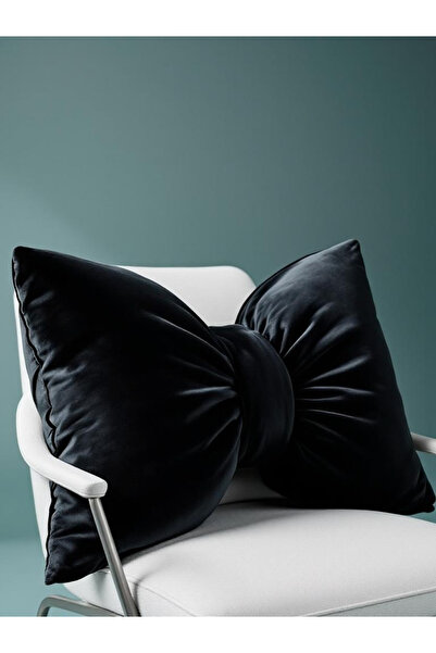 FARCY Bowknot Appearance XXL Pillow Filled Plush Bow Ribbon Gift Pillow Bed S...