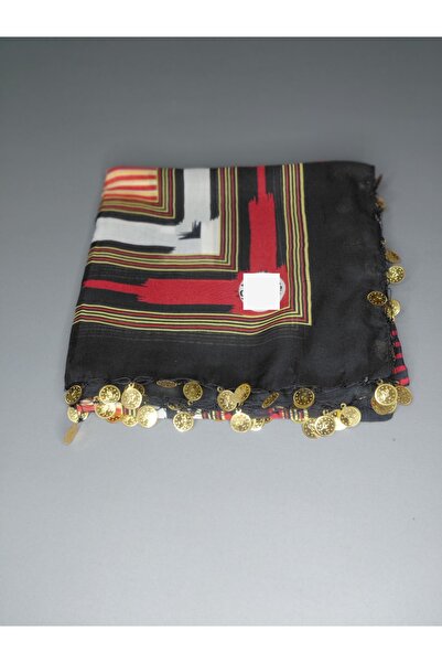 keşancım Karadeniz tülbent keşan siyah altın pullu