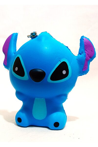 Pufline Sevimli Stitch Sukuşi Anahtarlık ve Çanta Süsü