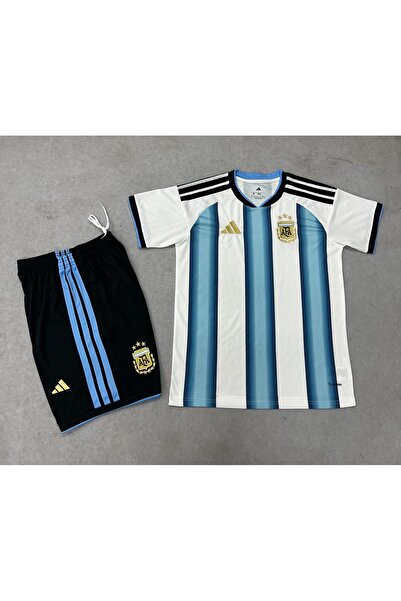 Nobrand طقم منتخب الارجنتينArgentinaتيشرت مع الشورت