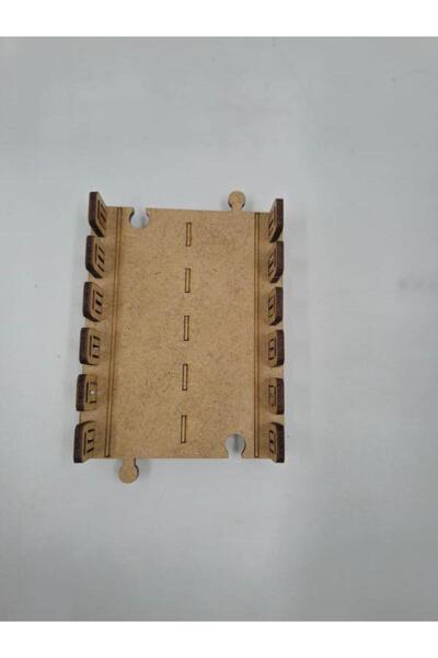 Mu Art Ahşap Oyuncak Araba Yarış Pisti, Araç Parkuru Eğitici Yol Seti Parça 1...