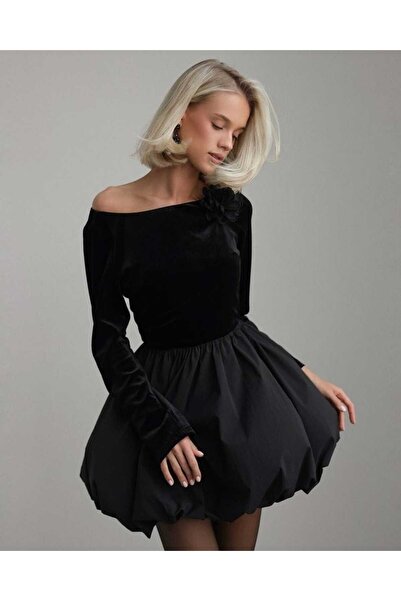 Gümüş Koleksiyon mini balon etek