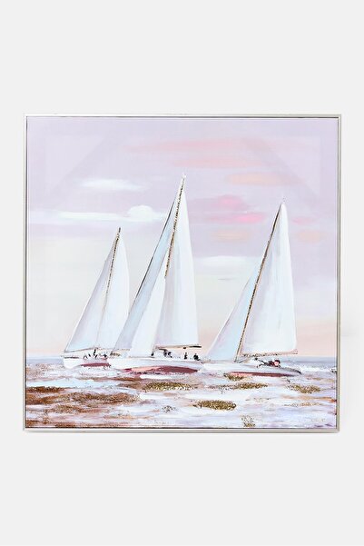 NANETTE LEPORE لوحات جدارية مؤطرة، متعددة الألوان