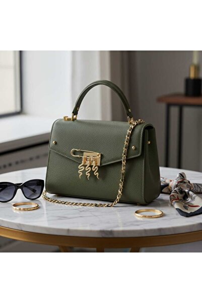 Ralp Moda YILAN FİGÜRLÜ BROŞ & ÇANTA CHARMI YENİ YIL HEDİYESİ