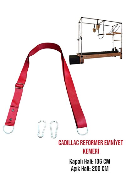 Remege Spor Malzemeleri Cadillac Reformer Emniyet Kemeri, Pilates Reformer Em...
