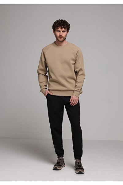 Colin's Regular Fit Orta Bel Düz Erkek Siyah Eşofman Altı