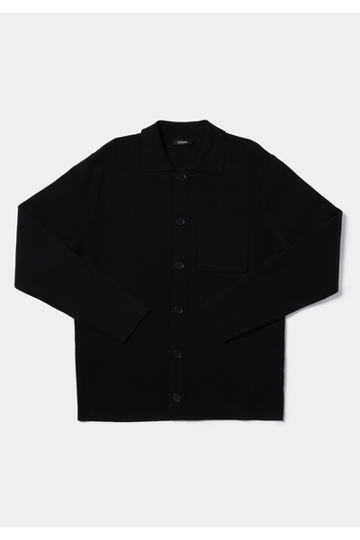 Colin's Regular Fit Men's Black Cardigan