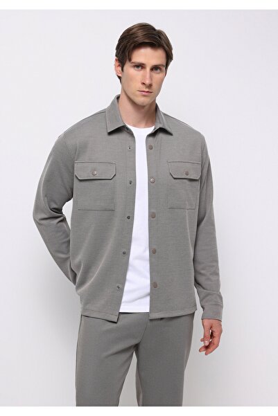 Colin's Regular Fit Men's Gray Jacket