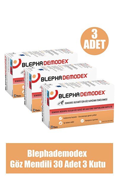 Thea humanlife Blephademodex Göz Mendili 30 Adet 3 Kutu
