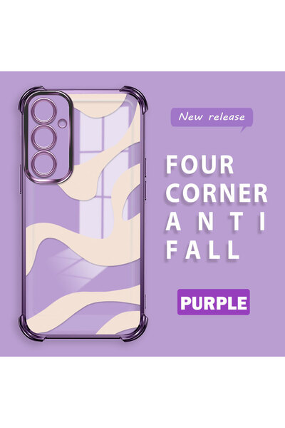 Hontinga حافظة متوافقة مع هاتف سامسونج جالاكسي A24، حافظة هاتف من السيليكون ا...