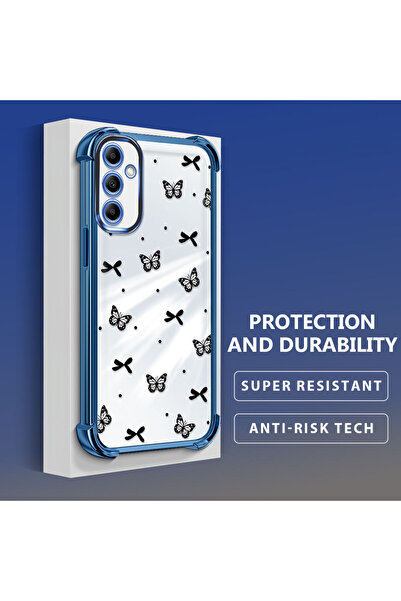 Hontinga حافظة هاتف شفافة من السيليكون الناعم متوافقة مع هاتف سامسونج جالاكسي...