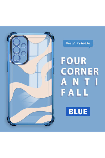 Hontinga حافظة متوافقة مع هاتف سامسونج جالاكسي A52 5G، حافظة هاتف من السيليكو...