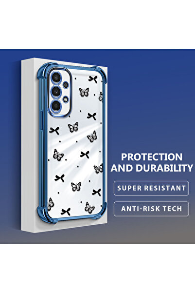 Hontinga حافظة هاتف شفافة من السيليكون الناعم متوافقة مع هاتف سامسونج جالاكسي...