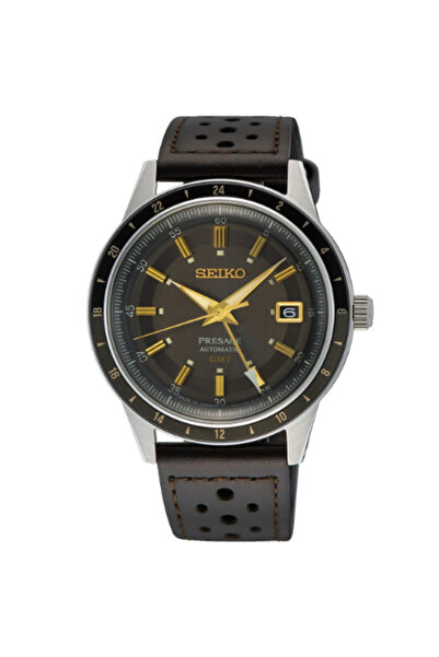 Seiko ساعة يد رجالية من بريساج SSK013J