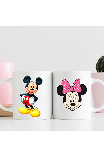 Home Mickey Mouse & Minnie Mouse Hediyelik Kupa Bardak