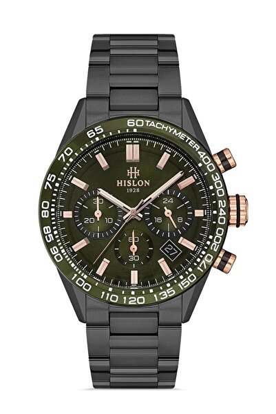 Hislon ساعة يد رجالية MS107N-15SR